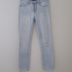JUSTFAB LIGHT BLUE WASH JEANS